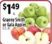 Pioneer Supermarkets Granny Smith or Gala Apples offer