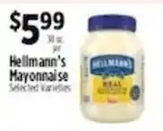 Pioneer Supermarkets Hellmann's Mayonnaise offer