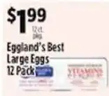 Pioneer Supermarkets Eggland's Best Large Eggs offer