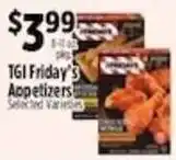 Pioneer Supermarkets Tgi Friday's Appetizers offer