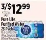 Pioneer Supermarkets Pure Life Purified Water offer