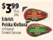 Pioneer Supermarkets Eckrich Polska Kielbasa offer