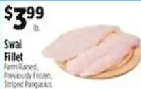 Pioneer Supermarkets Swal Fillet offer