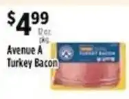 Pioneer Supermarkets Avenue A Turkey Bacon offer