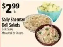 Pioneer Supermarkets Sally Sherman Deli Salads offer