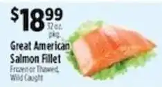 Pioneer Supermarkets Great American Salmon Fillet offer