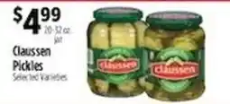 Pioneer Supermarkets Claussen Pickles offer