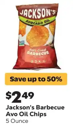 Grocery Outlet Jackson's Barbecue Avo Oil Chips offer