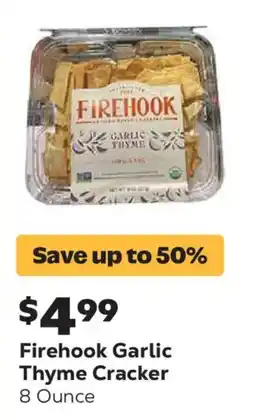 Grocery Outlet Firehook Garlic Thyme Cracker offer