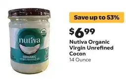 Grocery Outlet Nutiva Organic Virgin Unrefined Coconut Oil offer