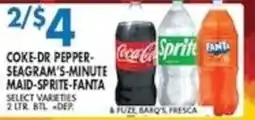 Associated Coke-dr pepper-seagram's-minute maid-sprite-fanta offer