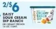 Associated Daisy sour cream dip ranch offer