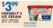 Associated Friendly's ice cream offer