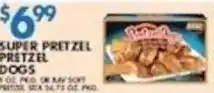 Associated Super pretzel pretzel dogs offer