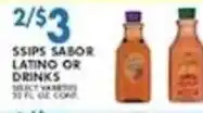 Associated Sips Sabor Latino Or Drinks offer