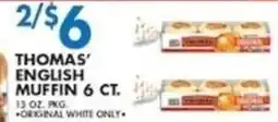 Associated Thomas' English Muffin offer