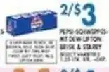 Associated Pepsi-cola diet dew up ton brisk & stanky offer