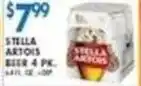Associated Stella Artois beer offer