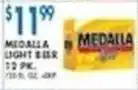 Associated Medalla light beer offer