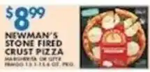 Associated Newman's Stone Fired Crust Pizza offer