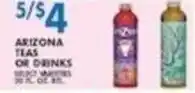 Associated Arizona Teas or Drinks offer
