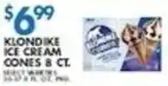 Associated Klondike ice cream cones offer