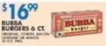 Associated Bubba Burgers 6 ct offer