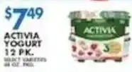 Associated Activia yogurt offer