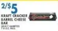 Associated Kraft cracker barrel cheese bar offer