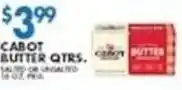 Associated Cabot butter qtrs offer