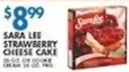 Associated Sara Lee Strawberry Cheesecake offer