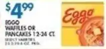 Associated Eggo waffles or pancakes offer