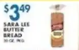 Associated Sara Lee butter bread offer