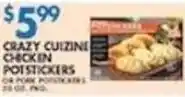 Associated Crazy Cuizine Chicken Potstickers offer