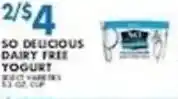 Associated Soy Delicious Dairy Free Yogurt offer