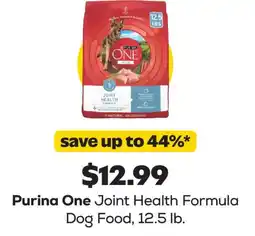Grocery Outlet Purina One Joint Health Formula Dog Food offer