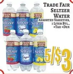 Trade Fair Supermarket Trade Fair Seltzer Water offer