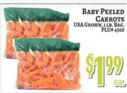 Trade Fair Supermarket Baby Peeled Carrots offer