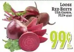 Trade Fair Supermarket Loose Red Beets offer