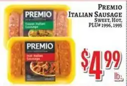 Trade Fair Supermarket Premio italian sausage offer