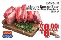 Trade Fair Supermarket Bone-In Short Ribs of Beef offer