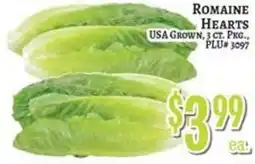 Trade Fair Supermarket Romaine Hearts offer