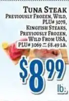 Trade Fair Supermarket Tuna Steak offer