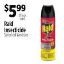 Pioneer Supermarkets Raid insecticide offer