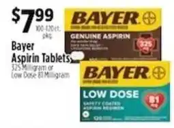 Pioneer Supermarkets Bayer Aspirin Tablets offer