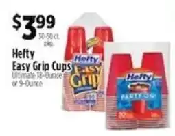 Pioneer Supermarkets Hefty Easy Grip Cups offer
