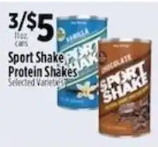 Pioneer Supermarkets Sport Shake Protein Shakes offer
