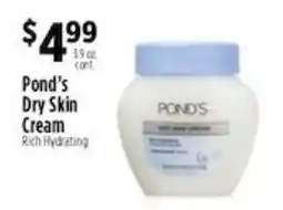Pioneer Supermarkets Pond's Dry Skin Cream offer