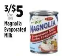 Pioneer Supermarkets Magnolia evaporated milk offer