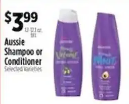 Pioneer Supermarkets Aussie Shampoo or Conditioner offer